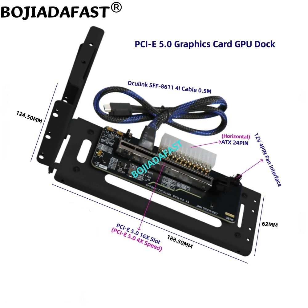 PCI-E 5.0 X4 OCuLink External  - Oculink Egpu Dock Graphics Card 评论和价格