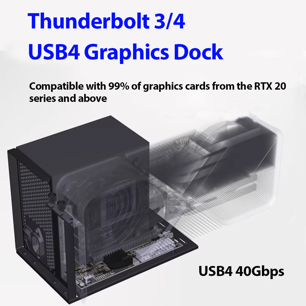 ADT-Link USB4 eGPU Dock Thunde - Thunderbolt 4 External Gpu Enclosure 评论和价格
