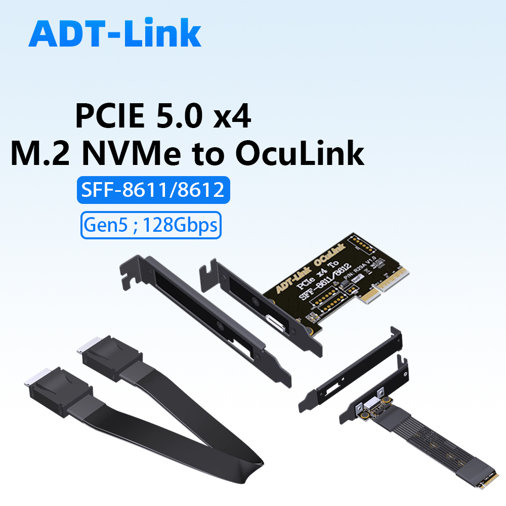 PCIE 5.0 X4 Gen5 M.2 NVMe to S - Oculink Egpu Dock Graphics Card 评论和价格